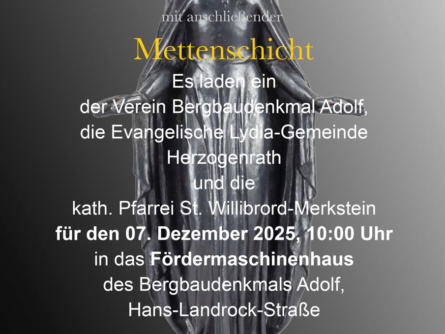 Oekumenische Barbara-Metten-Feier