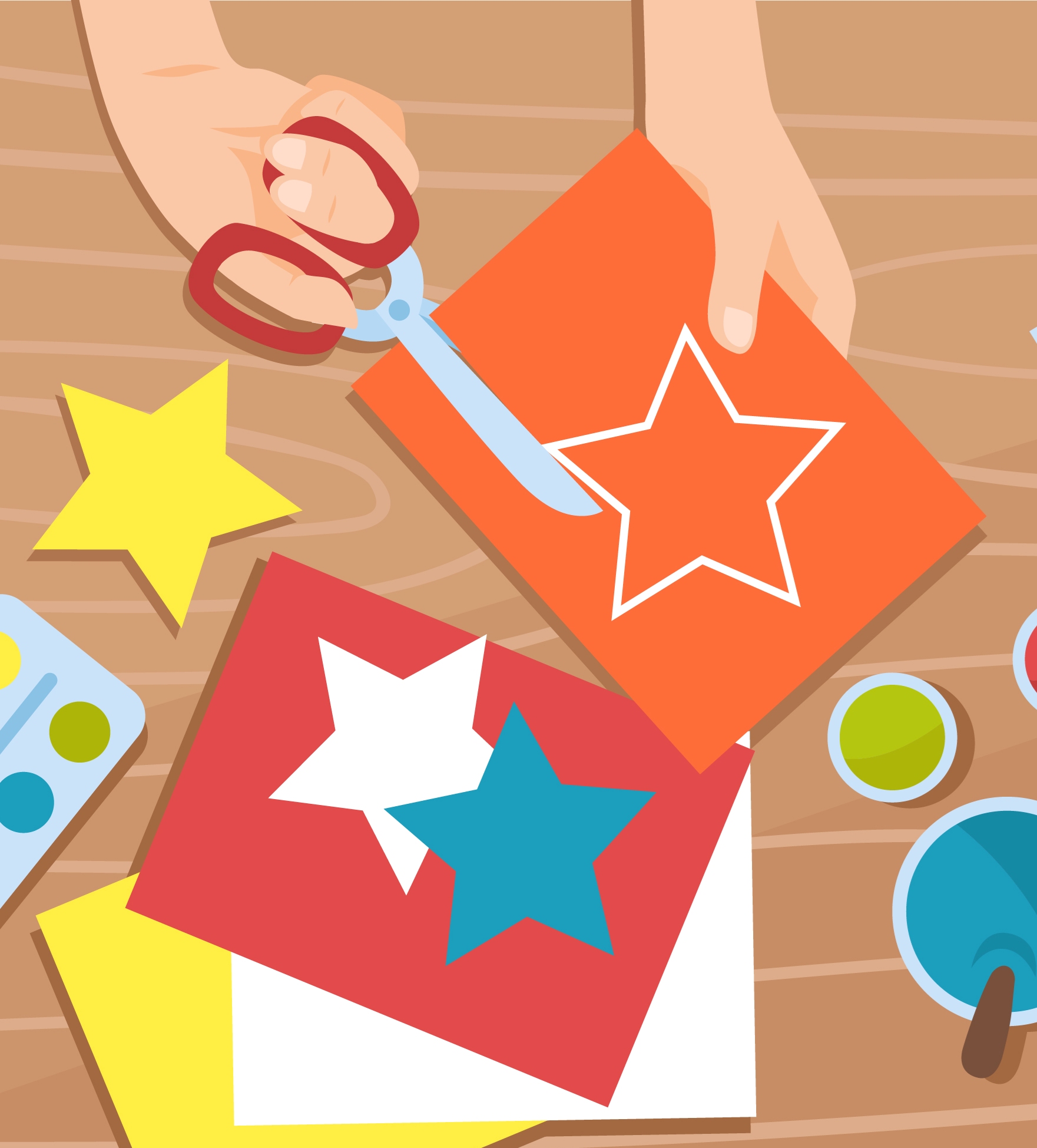 Bastelkiste (c) macrovector / Freepik